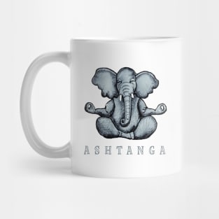 Ashtanga Yoga Elephant Mug